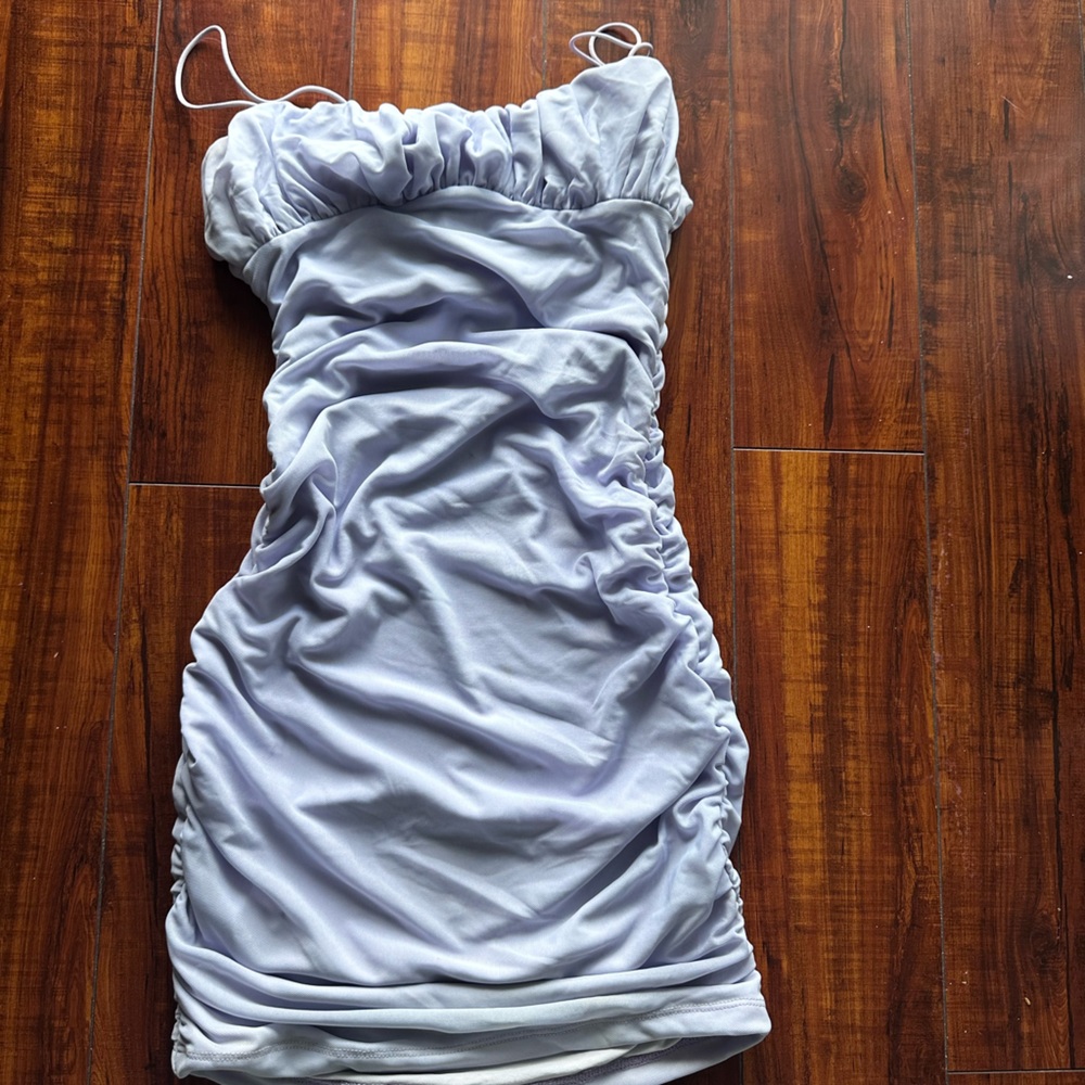 Princess Polly Lavender Ruched Dress